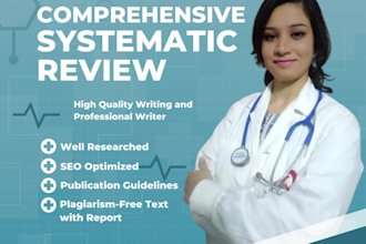 conduct a comprehensive systematic review and meta analysis
