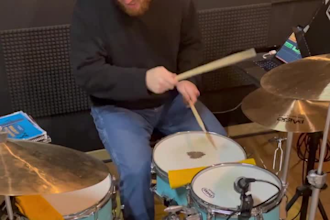 do professional drum records for pop and funk style