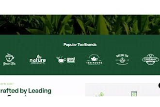 build profitable matcha store green tea website wellness ecommerce store coffee