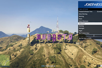 change vinewood sign to any text for fivem server
