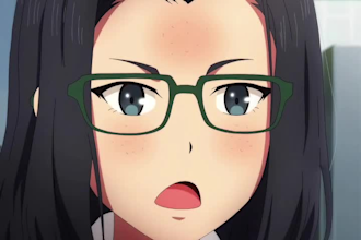 create anime animation in digital or hand drawn cel style, 2d traditional style