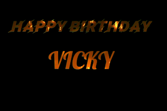 edit and create happy birthday video