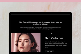 beauty website shopify store skincare website skincare skincare shopify