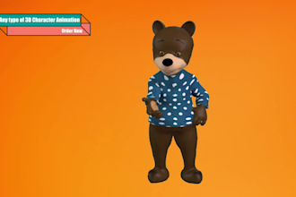 create 3d animated video