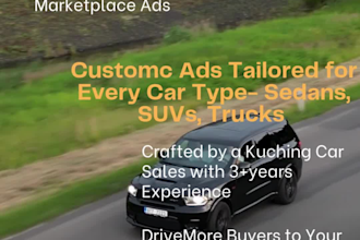 create facebook marketplace car ads that sell fast