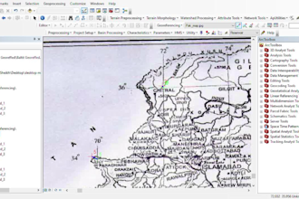 do spatial analysis and create gis maps for you using arcmap