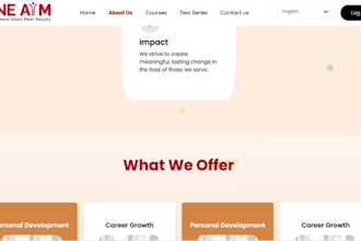 build a custom education website for schools, colleges and elearning