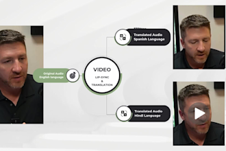 translate, dub, and lip sync your videos perfectly