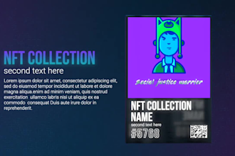 create a video promo for your nft collection