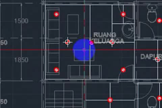 design layout lighting instalation for residential