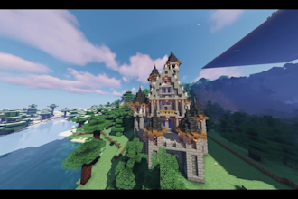 build variety of builds in minecraft such as building modern city or castles