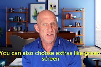 be your professional video spokesperson in HD up to 4k