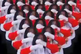 do amazing tiktok christmas carol choreography ballet dance, birthday wish dance