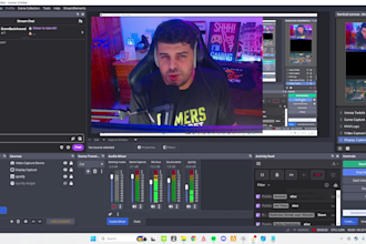 give 1 on 1 lessons to setup and configure your obs studio from scratch