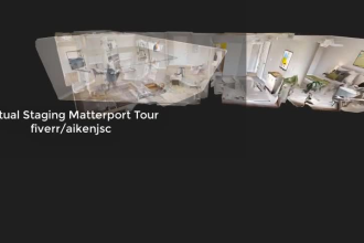do 360 virtual staging for matterport tour