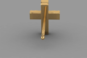 create name pendant 3d cad in hiphop style within 24 hours