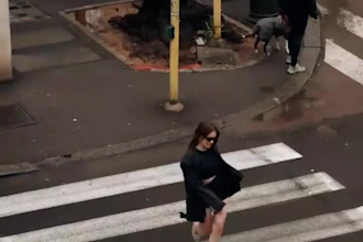 create funny business woman dance video to prompt your sales