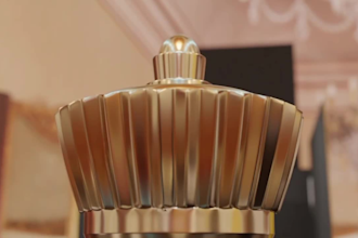 render 3d perfume animation, 3d product mockup, 3d fragrance bottle modeling