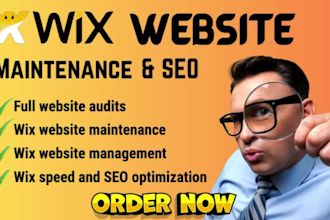 wix studio website maintenance wix management wix optimization wix developer wix