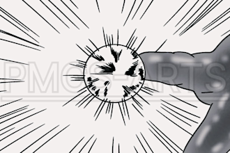 make a 2d anime style animation, manga page and comic page