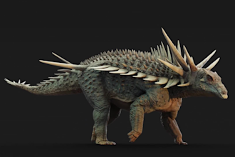 animate 3d animal or creature for games,vfx,cgi, lego model,fur hair,monster rig