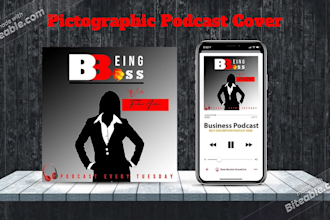 design professional podcast cover art