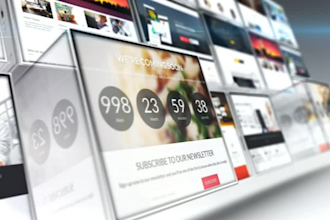 make creative website for your company