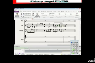 transcribe your music voice piano strings  wind instruments