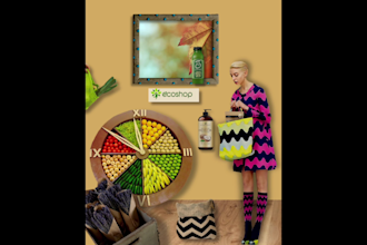 create collage and motion animation