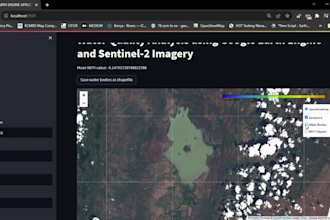 do gis programming, remote sensing, google earth engine
