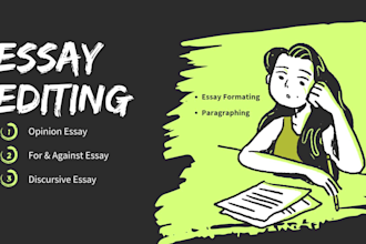 edit urgent argumentative,descriptive,expository,and narrative essays