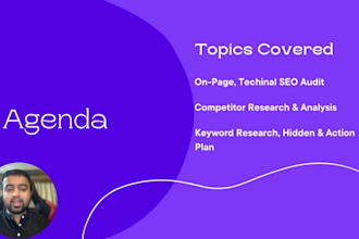 do advanced SEO keyword research and competitor analysis