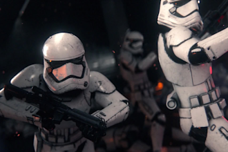 create star wars video intro
