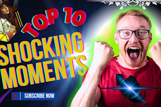 design full HD eye catchy youtube thumbnail