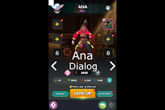 localize or dub your game in english or brazilian portuguese