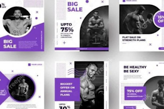 design canva templates for instagram, social media post or  real estate post