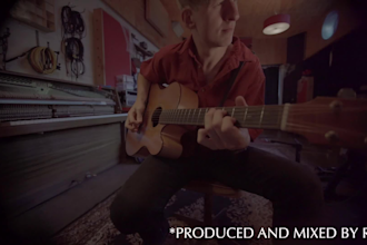 professionally mix your acoustic pop rock music