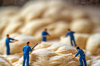 do 3d miniature food photography  ai video art food videography