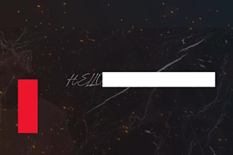 add animated text, titles over video or do kinetic typograhy