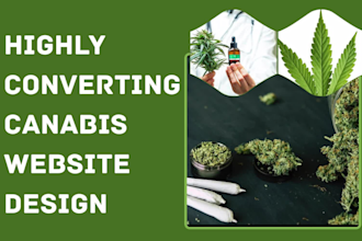 design indian hemp tobacco cbd marijuana canabis weed drugs medical  website
