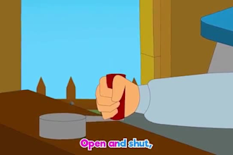 create 2d animation for kids learning video nursery rhymes and kids song