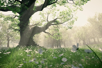 do 3d environment, game level, landscape design  in unreal engine unity blender