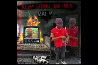 create eye catching album or single cover art for your music