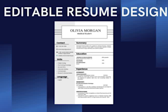 design resume template for pharmacy student