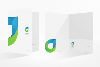 design modern and cohesive corporate identity packages