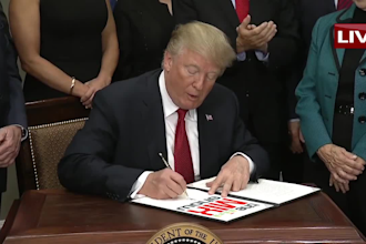 have the president approve your logo message