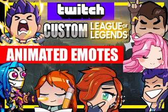 create twitch animated emotes