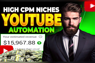 create top 10 cash cow faceless videos and cash cow youtube automation channel