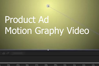 motion design a captivating product video