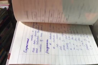 prepare study guide or practical notebook